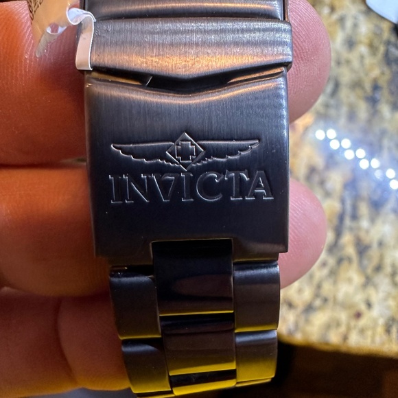 Men's NWT Invicta Watch with See Through Action from the Front and the Back - Picture 6 of 6